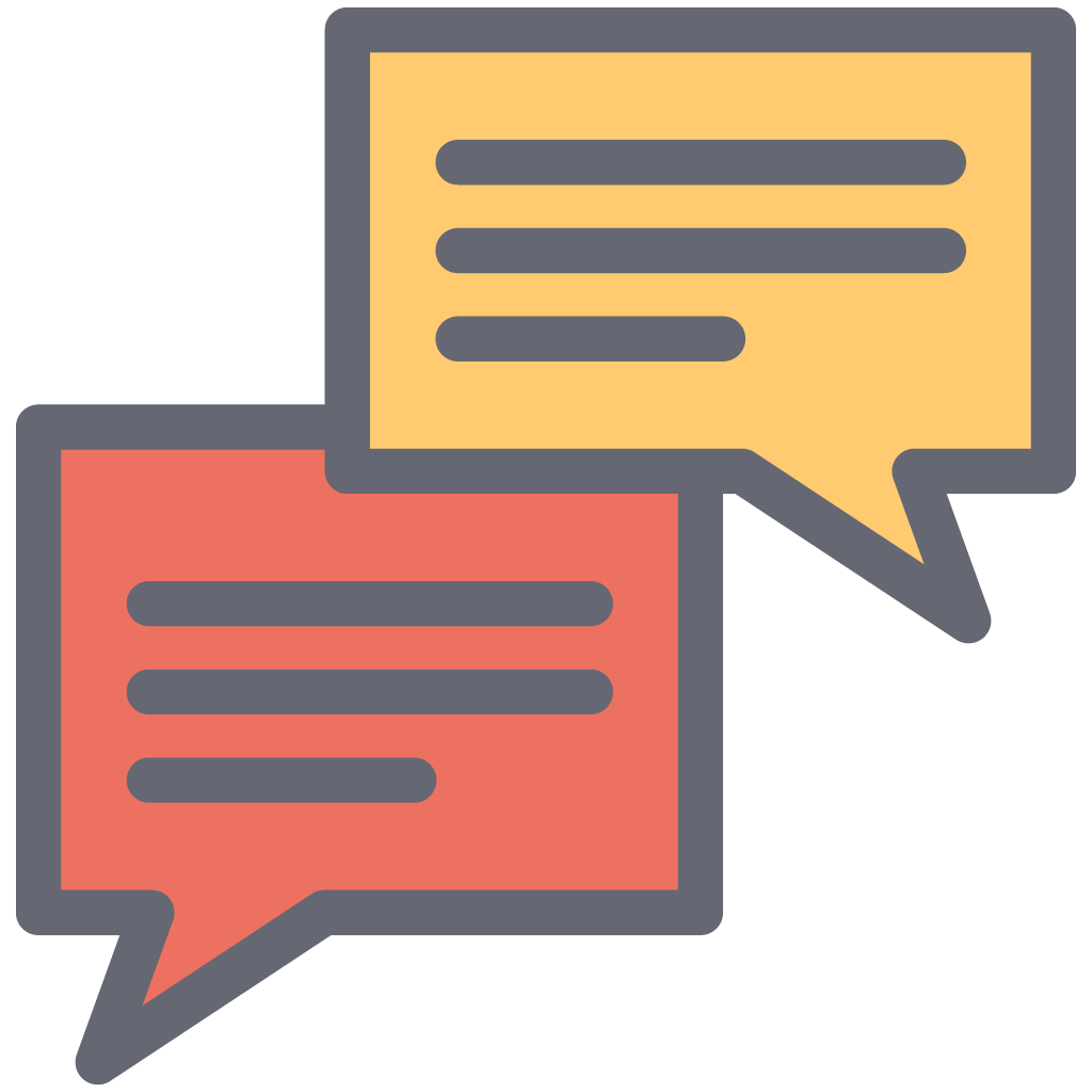 Chat bubbles